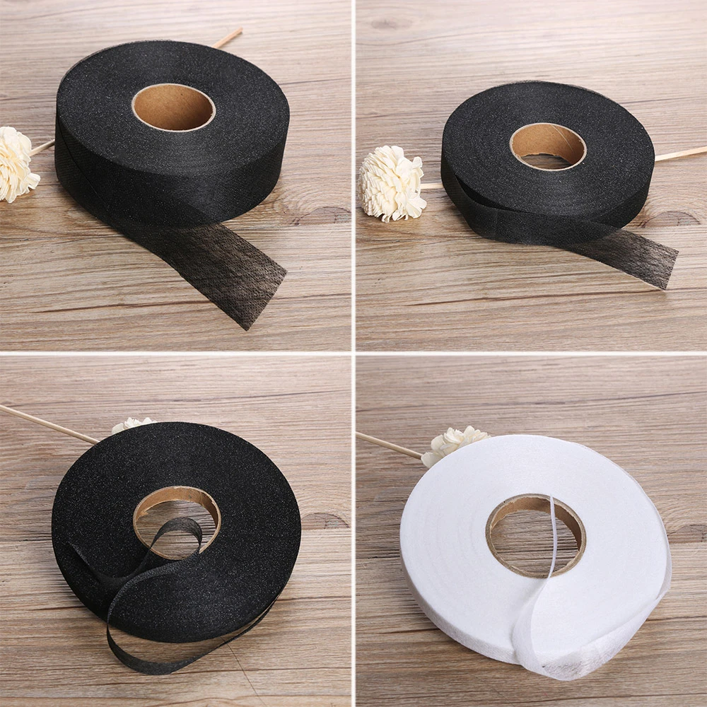 100M Wonder Web Iron On Double-sided Adhesive Fabric Roll Sewing Turnp Hem US 100M Wonder Web Iron On Double-sided Adhesive Fabric Roll Sewing Turnp Hem US