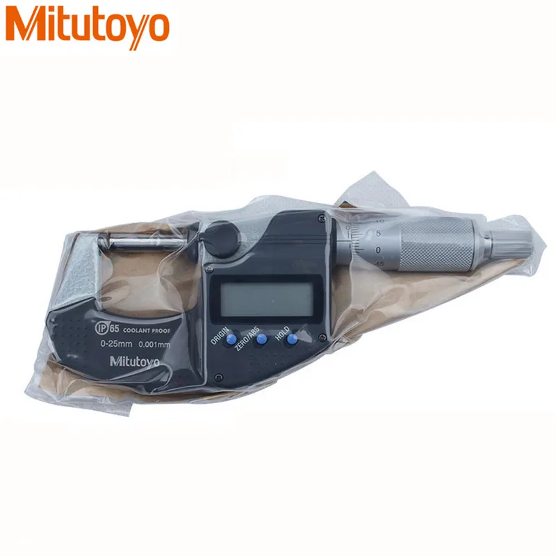 Цифровой микрометр Mitutoyo 0 25 мм/0 001 мм IP65 метрическая система 293 240 винтовой датчик