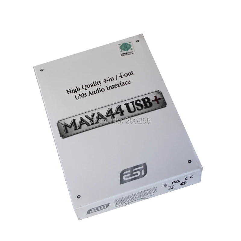 Новый ESI MAYA44 USB звуковая карта 4in 4out профессиональной звуковой карты DJ Аудио