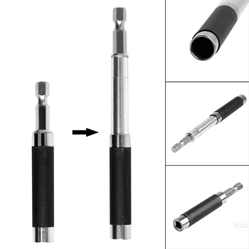 

OOTDTY 80mm 1/4" Hex Shank Quick Change Stretch Magnetic Bit Holder Extensions