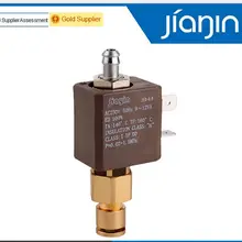 JYZ-3F27 нормально открытый N/O 2/2 Way Cannula AC 220V G1/8 'латунный Утюг Кофеварка Паровая вода 2 положения 2 способ Соленоидный клапан