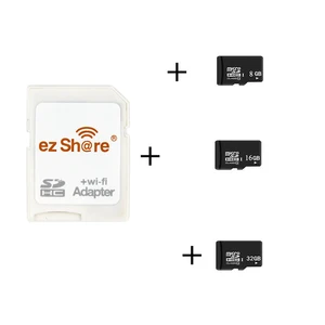 Новинка Бесплатная доставка ezshare EZ share micro sd адаптер wifi беспроводной 16G 32G карта памяти TF MicroSD адаптер WiFi SD карта бесплатная доставка - изображение