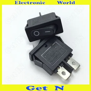 

20pcs KCD-110 10*22MM AC Power Micro Rocker Switches Power Instrumentation Switches Rocker Switch 2Pins