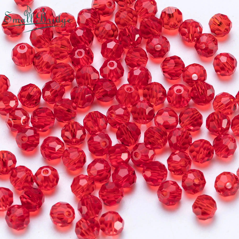 Mix item Red Czech Glass Beads Facted for Jewelry Making Necklace Materials DIY Loose Crystal Beads Wholesale Z117