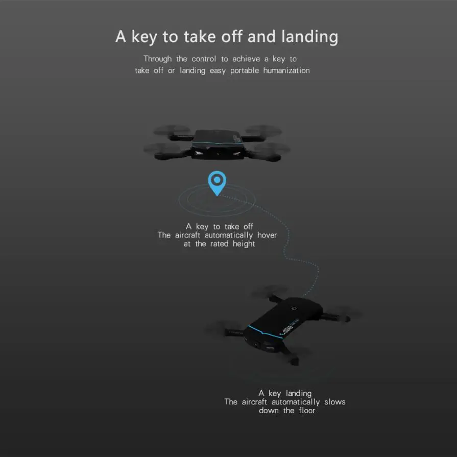 Беспилотный летательный аппарат Портативный мини 2,4 г 6 оси HD Камера WI-FI FPV фотосессии видео Квадрокоптер с дистанционным управлением Дрон для селфи складной Квадрокоптер 30