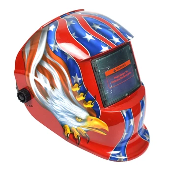 

Welding helmet Automatic Change Welding Mask Head Band Welder Welding Mask TIG Mask - Red Eagle