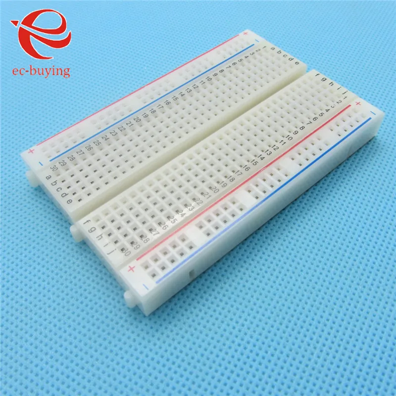

5pcs/lot Quality mini Bread Board / Breadboard Mini Solderless Prototype 8.5CM x 5.5CM 400 Holes