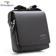Kangaroo Marke Echtes Leder herren Umhängetasche Mode Für Männer Taschen Messenger Casual Business Umhängetaschen Für männer geschenk