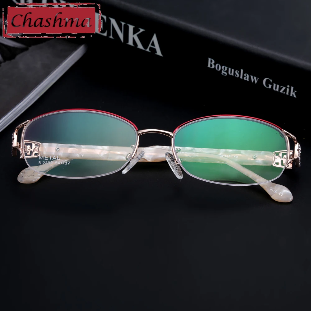 Chashma модная оправа из чистого титана Lentes Opticos Gafas высококачественные дизайнерские