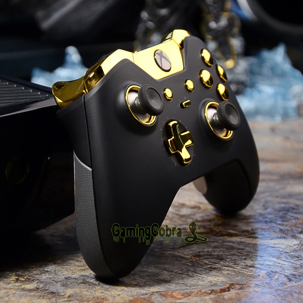 Настраиваемые кнопки триггера для 3 5 мм Jack Elite Xbox One контроллер Chrome Gold|buttons buttons|button