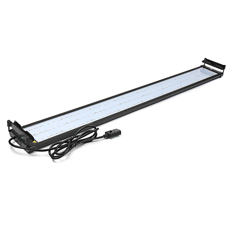 

Mising 94cm Aquarium Fish Tank LED Light Bar 27W 5050 SMD 144 LED RGB Plant Lamp With Remote Control 110-240V US EU Plug