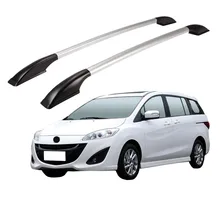 Дыра 3М наклейка алюминиевый сплав боковые брусья рейка на крышу багажник для Mazda 5 MX-5 2007 2009 2011 2013 DA037