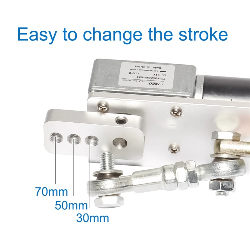 Reciprocating Linear Actuator Motor DIY Motor 24V DC 55RPM Speed Controller