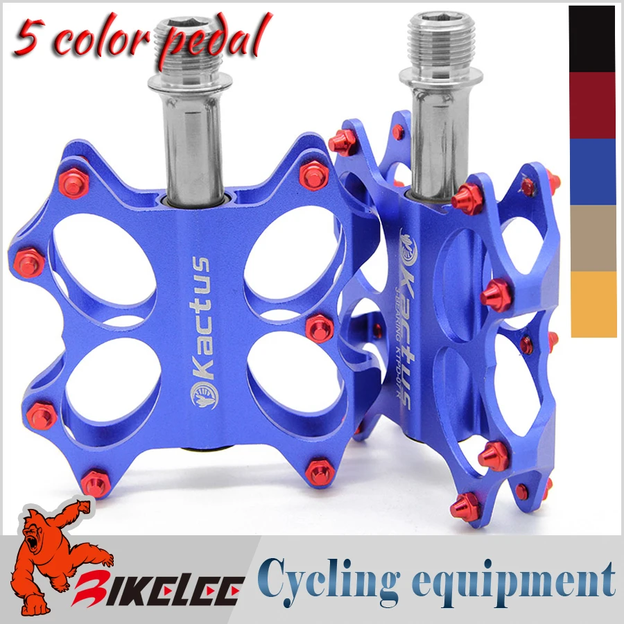 Kactus Cycling Mountain Bike Bicycle Pedal Aluminum Platform Pedals