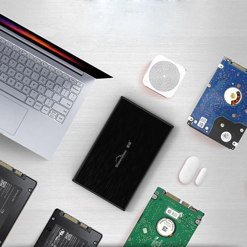 Shipping From RU External Aluminum Enclosure For Hard Drive (1)