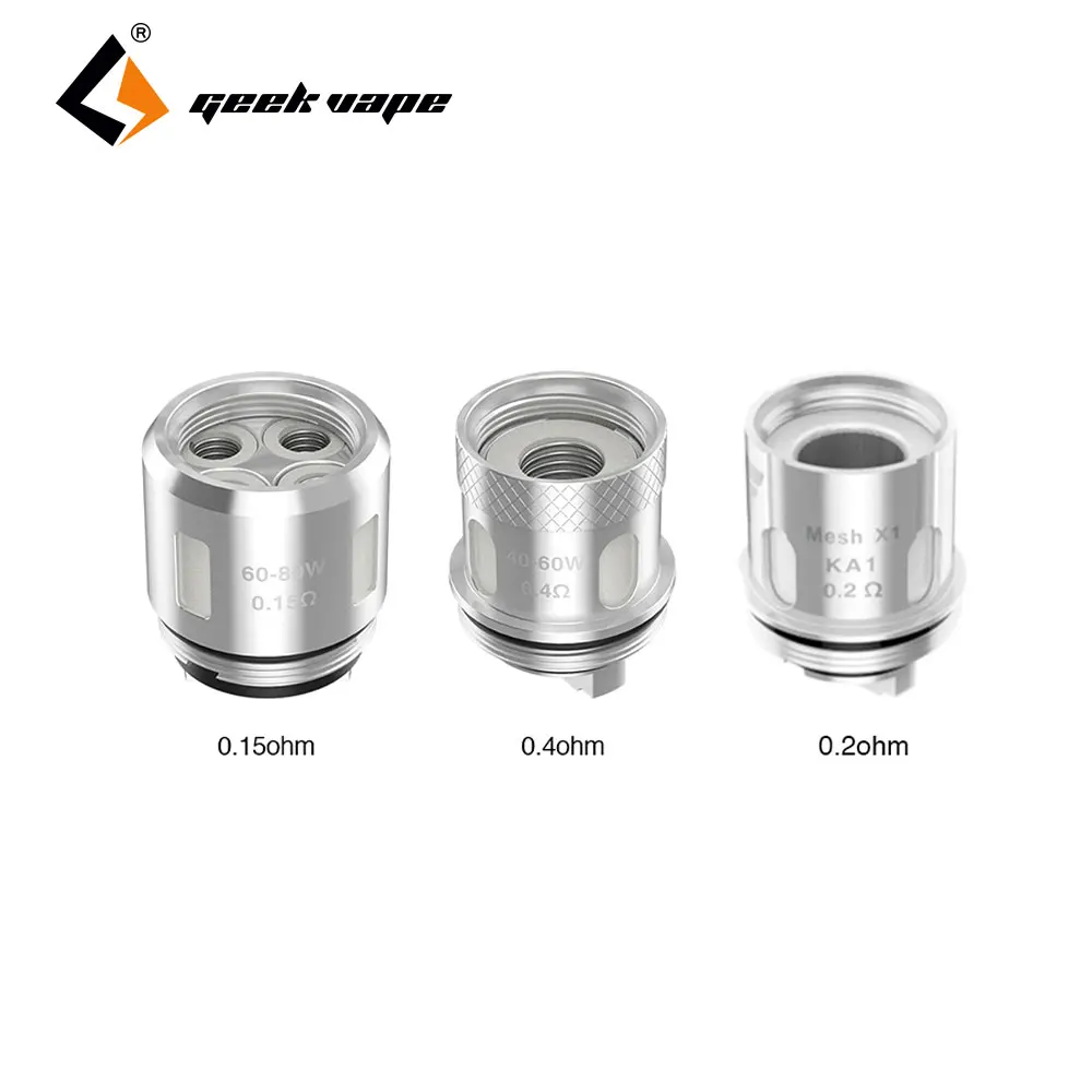 

5pcs Original GeekVape IM1 IM4 Mesh Coil with 0.4ohm/0.15ohm/0.2ohm coil Resistance for Geekvape Shield/Aero/Aero Mesh tank