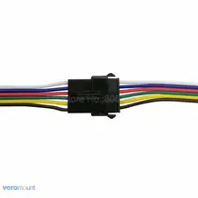 10 пар 6Pin JST разъем 15 см кабель мужской и женский разъем и разъем подключения SM кабель провода для 6 Pin RGB CCT 5 в 1 светодиодные ленты