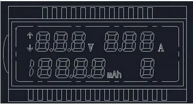 USB Электрический ток монитор, амперметр, ЖК-дисплей, 3 V-7 V, 0.05A-3.5A, 0-19999 мА/ч, амперметр переменного тока Ампер метр, тест power bank