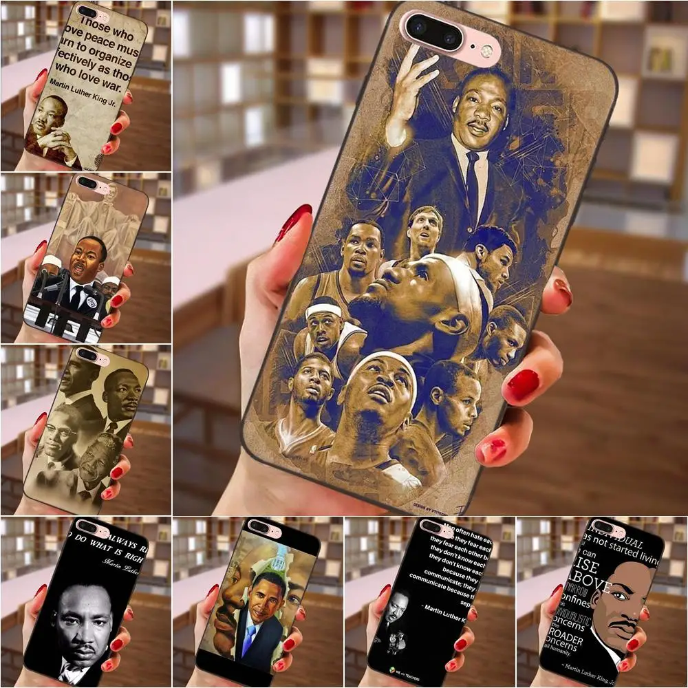

Soft Cases Covers For Samsung Galaxy A3 A5 A6 A6s A7 A8 A9 Star Plus 2016 2017 2018 Martin Luther King Dream