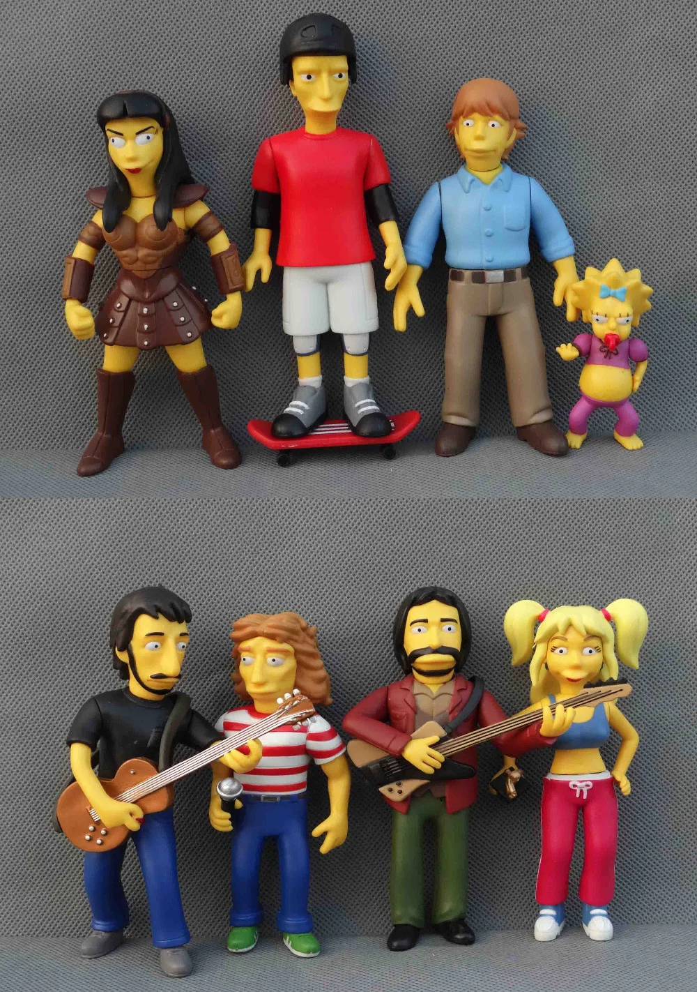 8pcs/lot 6 12cm anime Garage Kid The Simpsons action