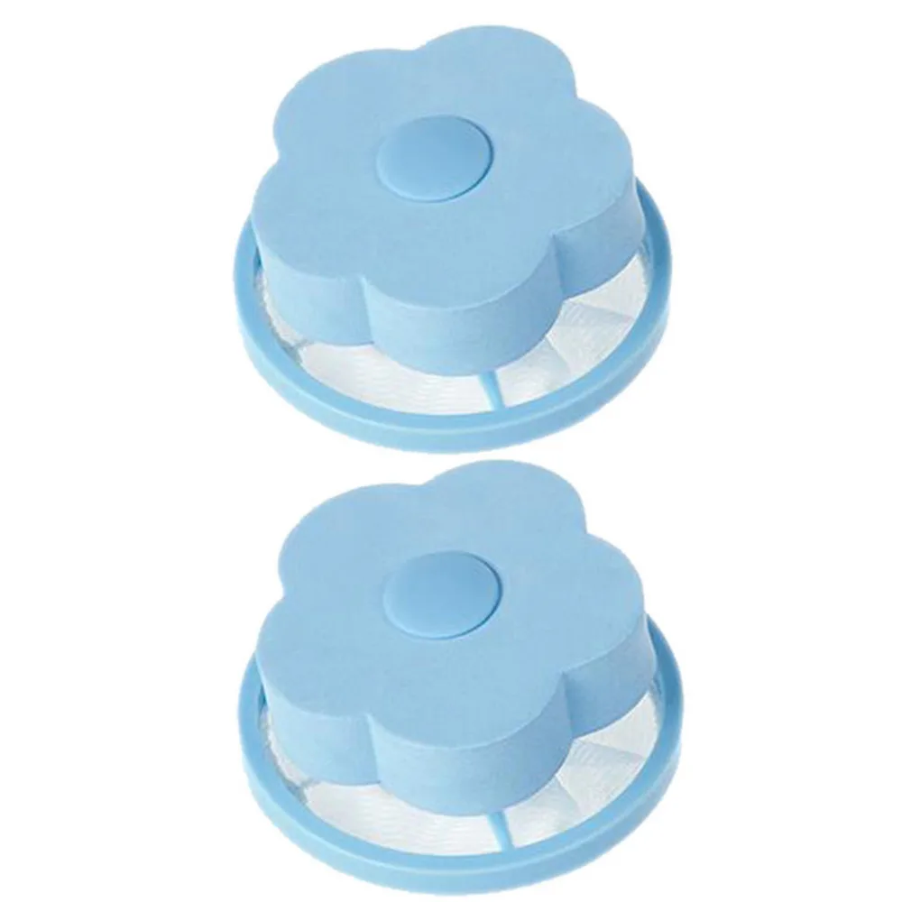 

Floating pet fur catcher Laundry ball Mesh Filtering Hair Removal Floating 2Pcs Filter Bag Washer Style Laundry Clean #4A16