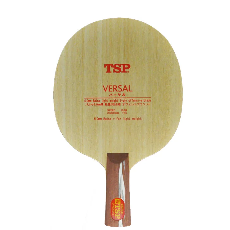 TSP Оригинальный настольный теннис ракетки дерево 22064 22065 21673 Версаль петли/быстро ракетка для бадминтона пинг понг Bat