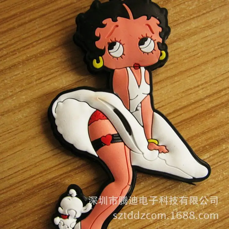 Marilyn Monroe clásico modelado PVC moda personalidad única silicona para llaves llavero moda joyería kid Juguetes