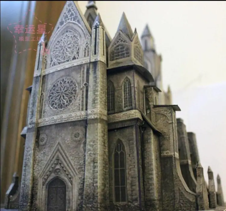 Бумажная 3D модель для рукоделия средневековой архитектуры православного храма