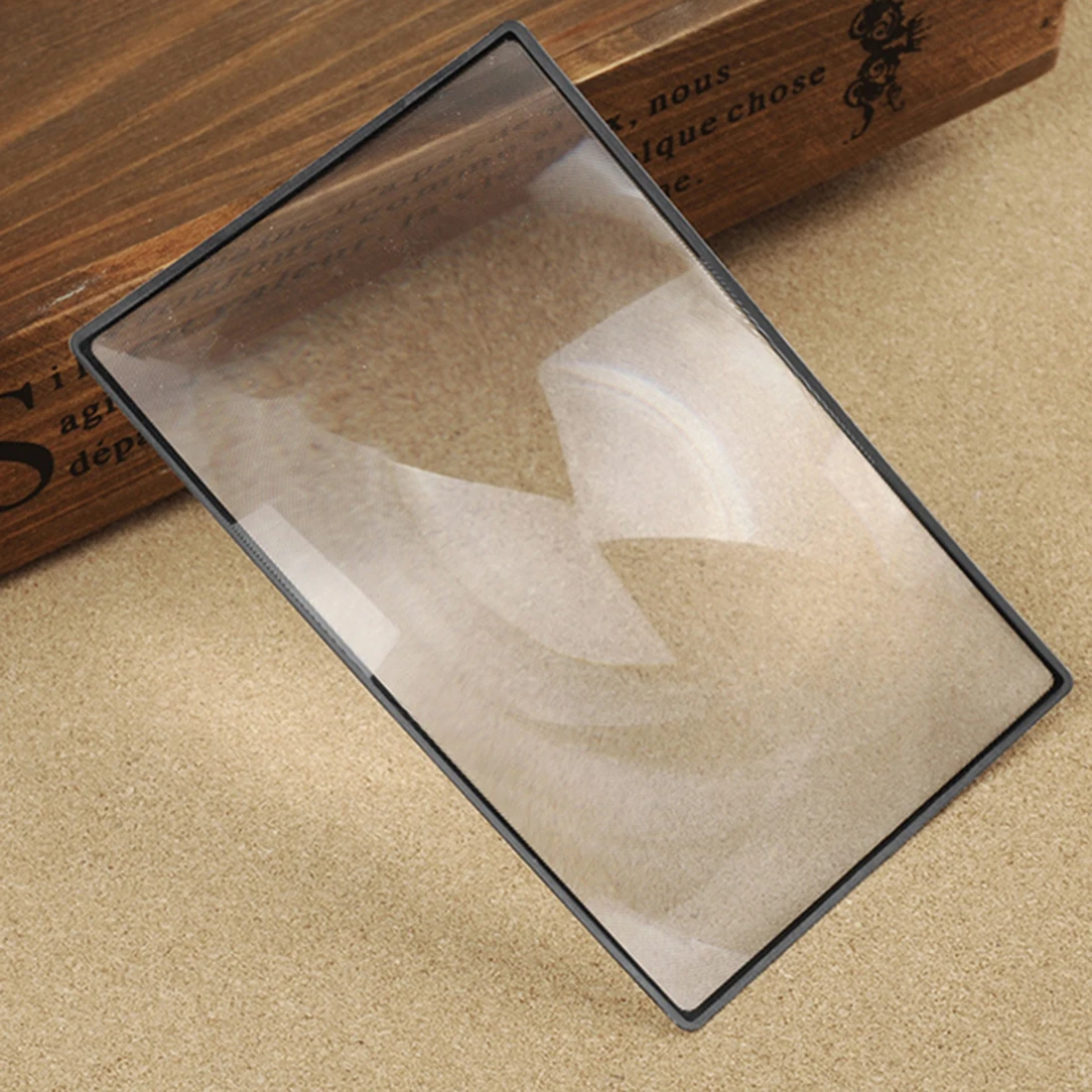 Увеличительное стекло 1PC180X120mm A5 плоский лист-лупа из ПВХ X3 увеличительное стекло для чтения
