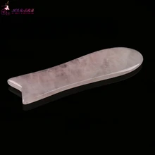 Natural RoseQuartz Body Massage Stone Fish Shape GuaSha Board for Health Care Reiking Healing item relax tool acupunture point Natural RoseQuartz Body Massage Stone Fish Shape GuaSha Board for Health Care Reiking Healing item relax tool acupunture point