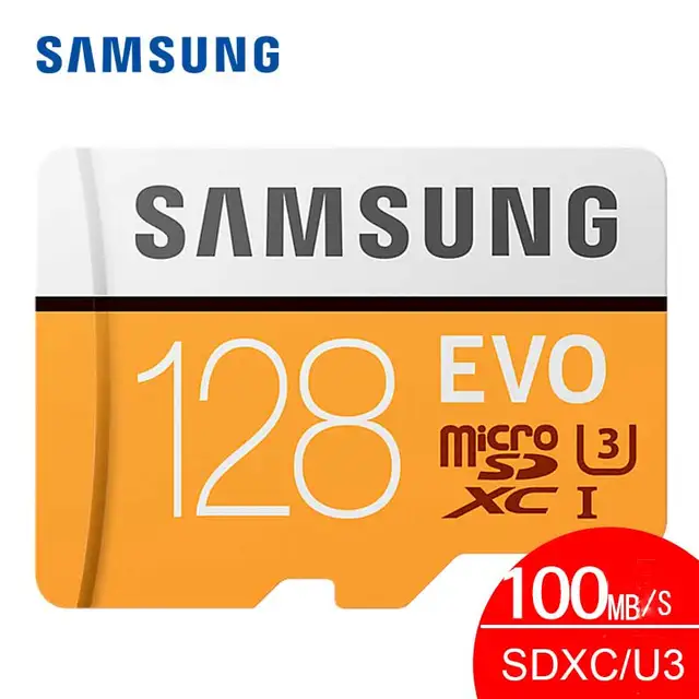 Best Offers Original SAMSUNG Micro SD Memory Card 128GB EVO Class10 Waterproof TF C10 Flash cartao de Memoria Card SDXC UHS-I For Smartphone Best Offers Original SAMSUNG Micro SD Memory Card 128GB EVO Class10 Waterproof TF C10 Flash cartao de Memoria Card SDXC UHS-I For Smartphone