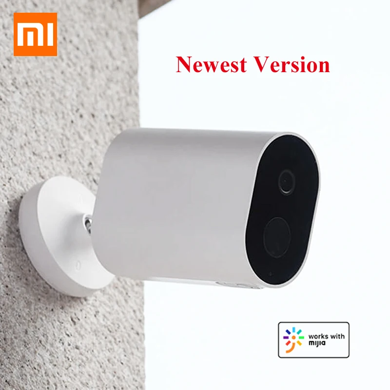  Original Xiaomi Smart Camera 1080P With Battery Gateway 120 Degree F2.6 IP65 AI Humanoid Detection 