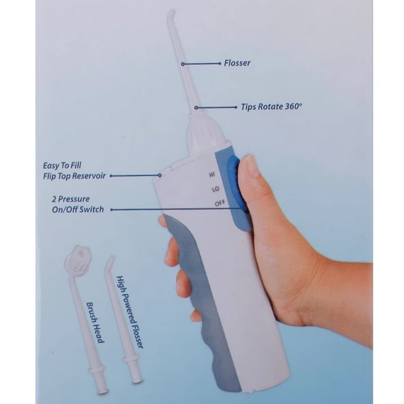 Портативный зубной очищающий ирригатор для гигиены ротовой полости стоматологический Flosser зубочистка воды чистящий набор