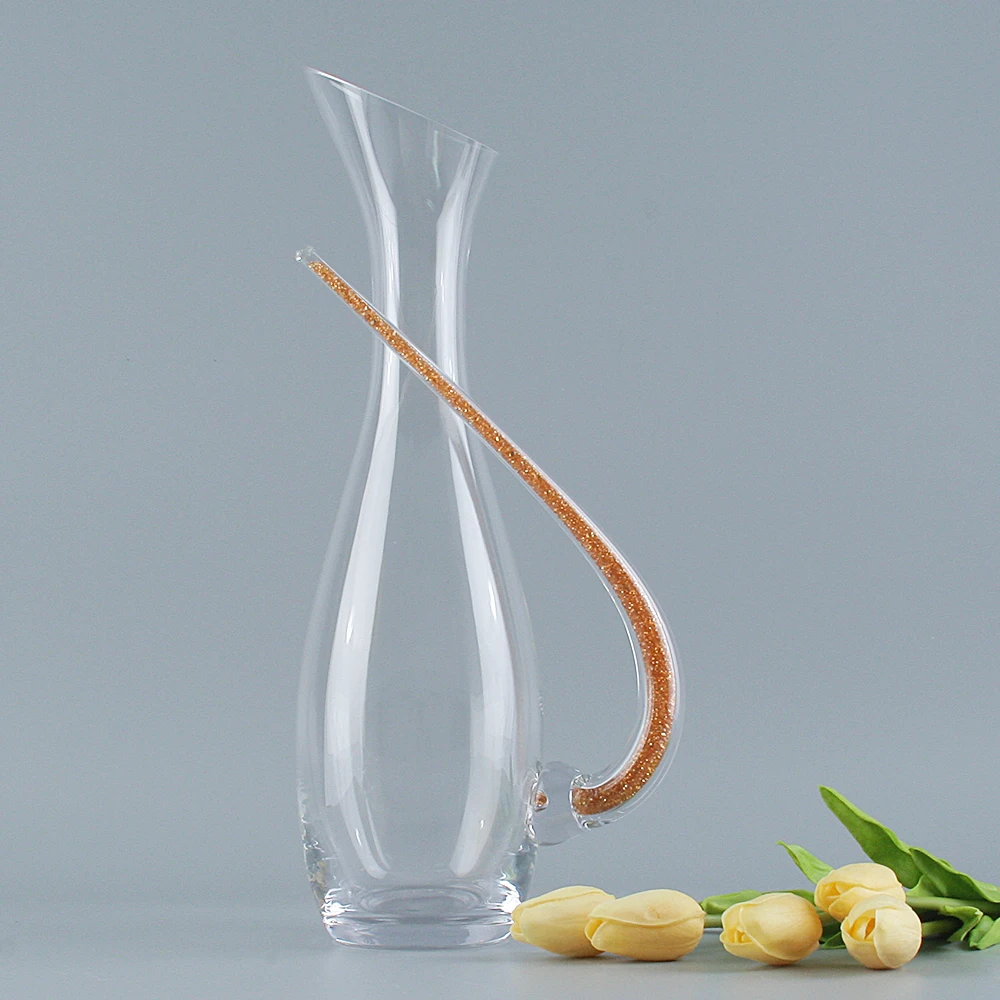 1100ML Big Decanter Handmade Crystal Red Wine Brandy Champagne Glasses Decanter Bottle Jug