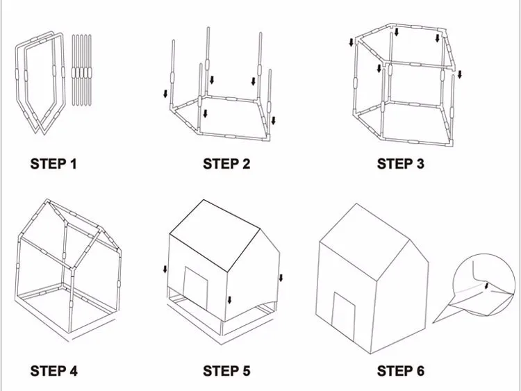 Домик палатка инструкция по сборке Домик палатка инструкция по сборке