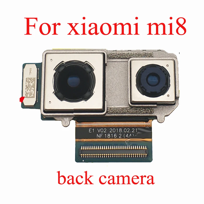 

1pcs Original Rear Camera Big Main Back Camera Module Flex Cable For xiaomi mi8 mi 8 m8 Mobile Replacement