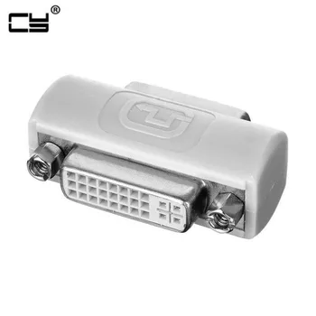 

5pcs Adapter DVI 24+5 Female to DVI 24+5 Female VIDEO Converter 180 degree extender adapter