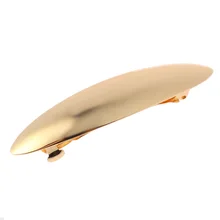 1 шт. заколки для волос для женщин глянцевый длинный острый конский глаз металлическая Шпилька Модные аксессуары для волос G0507