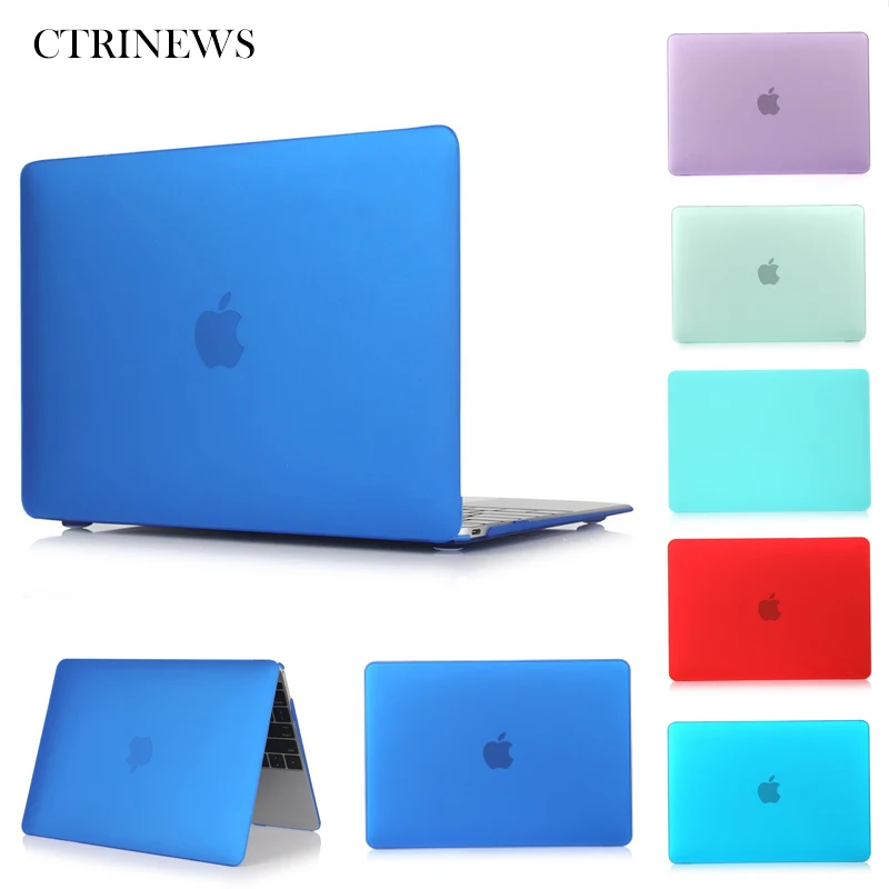 Matte Hard PC Case For Macbook Air Pro Retina 11 12 13 15 Laptop Case