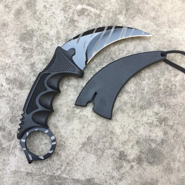 Горячее предложение! Распродажа! Ручной охотничий нож Karambit CS GO, никогда не выцветает, для борьбы с ударом, для выживания, тактический нож, коготь, походные ножи, инструменты