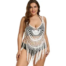 BLINGSTORY пляж Богемия ручной вязки на подтяжках без рукавов свитер сексуальный кисточкой жилет выдалбливают пуловер OYD1793