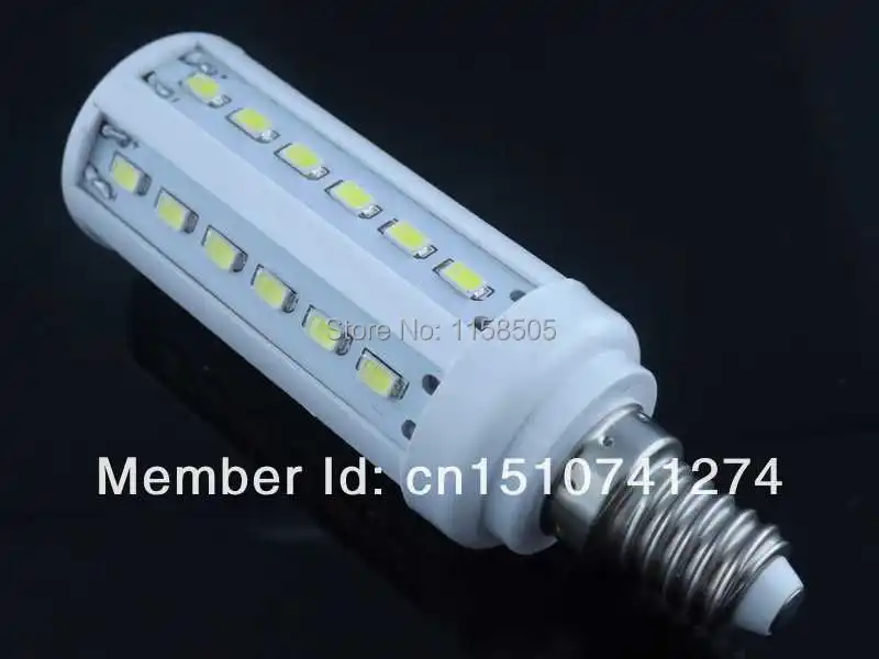 10 шт./Лот Новый E27 B22 E14 12 Вт 42 светодиод 5730 SMD 110 В/220 В Светодиодная лампа кукуруза