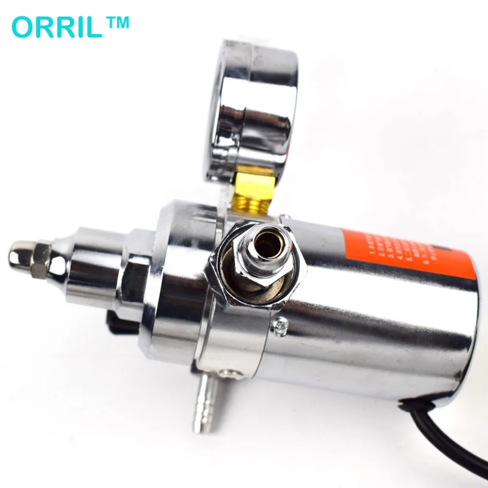 AC 36V gas regulator CO2 heater flow meter for MIG welding machines Gas Pressure Regulators 4