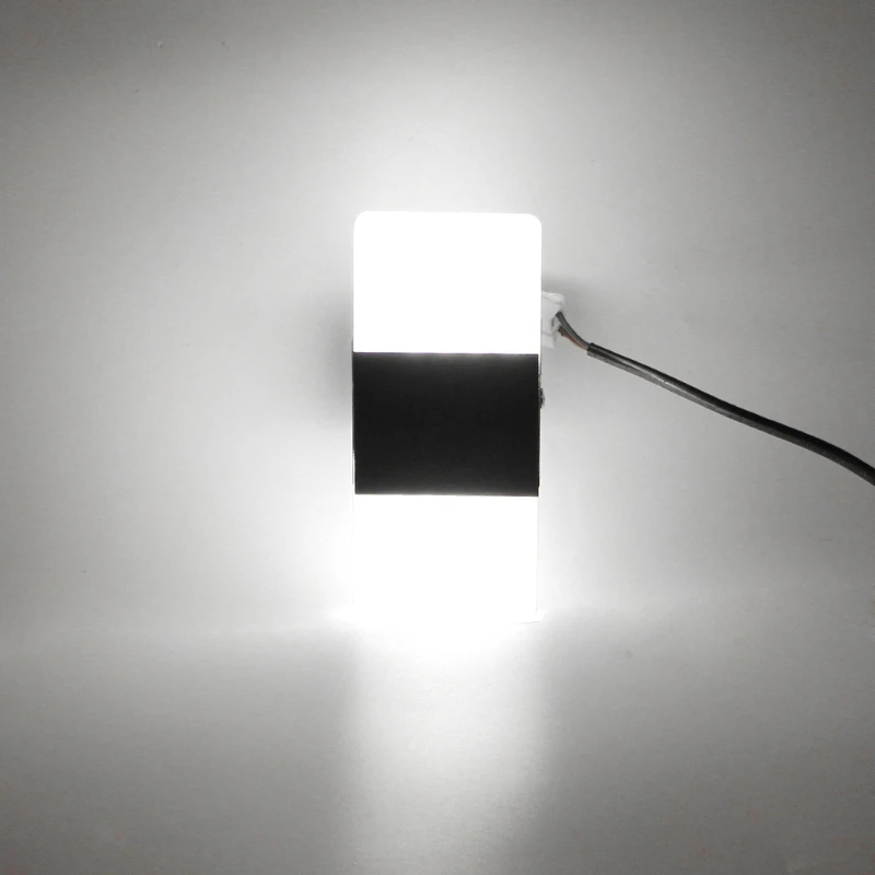 

AC 85-265V LED Wall Lamp Modern Acrylic LED Bedroom Hallway Bathroom Wall Lamp