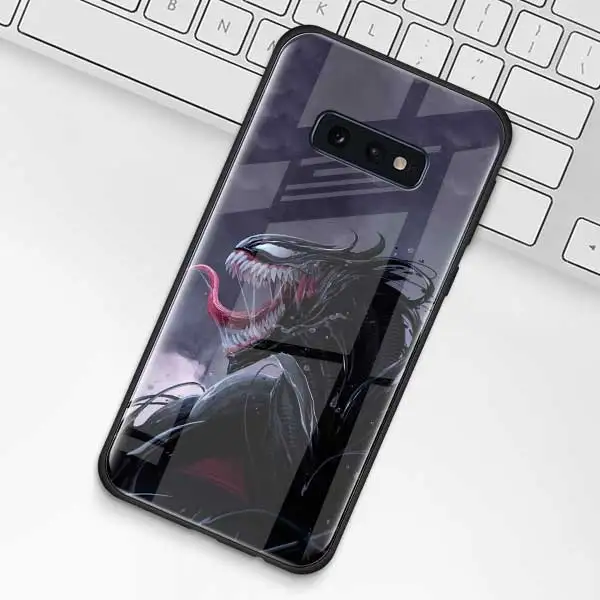 Чудо-яд, супергерой, чехол из закаленного стекла для samsung Galaxy S10 S10e S9 S8 S10 Plus Note 9 A50 A30, чехол для телефона - Цвет: 005