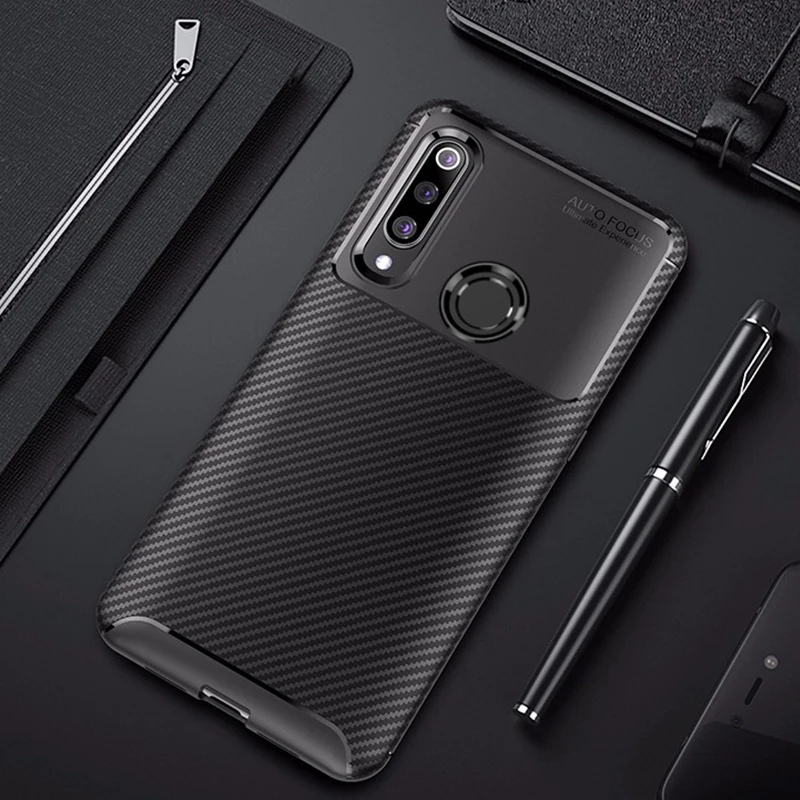 Чехол для Huawei P30 Lite New Edition 2020 чехол из углеродного волокна противоударный