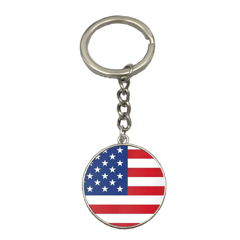 

Car Keychain American Flag Keyring USA Key Chain Auto Key Ring For Mercedes BMW Ford Focus Audi VW Nissan Chevrolet Toyota Honda