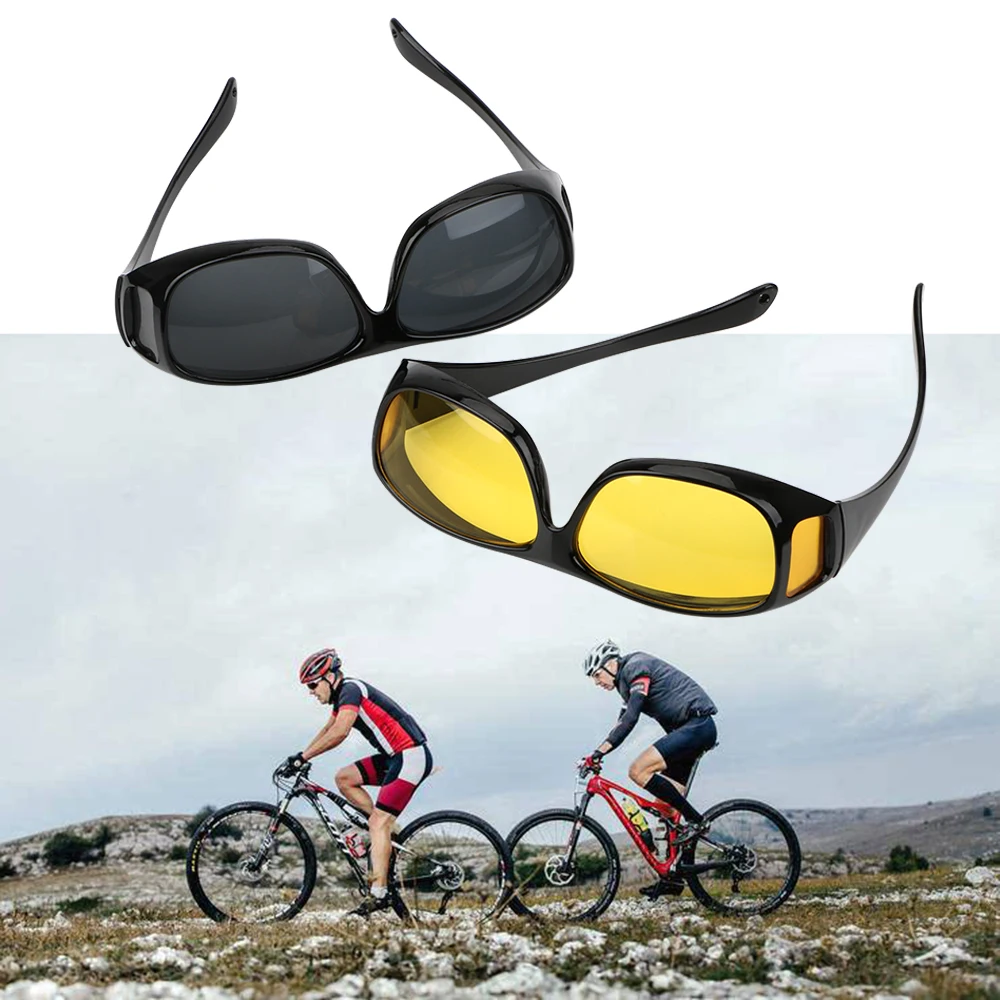 

FORAUTO Night Vision Driver Goggles Car Driving Glasses UV Protection Polarized Sunglasses Eyewear Unisex HD Vision Sun Glasses