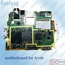 Raofeng Высококачественная материнская плата для lenovo A706 разблокированная Разобранная материнская плата тестирование поодиночке хорошо работает перед отправкой