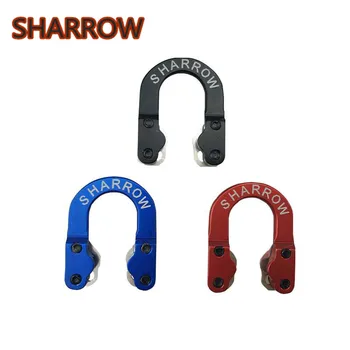 

1PC Aluminum D Loop Release Metal Bow String Nock Bowstring Safety Release For Compound Bow Hunting Shooting Archery Accessories